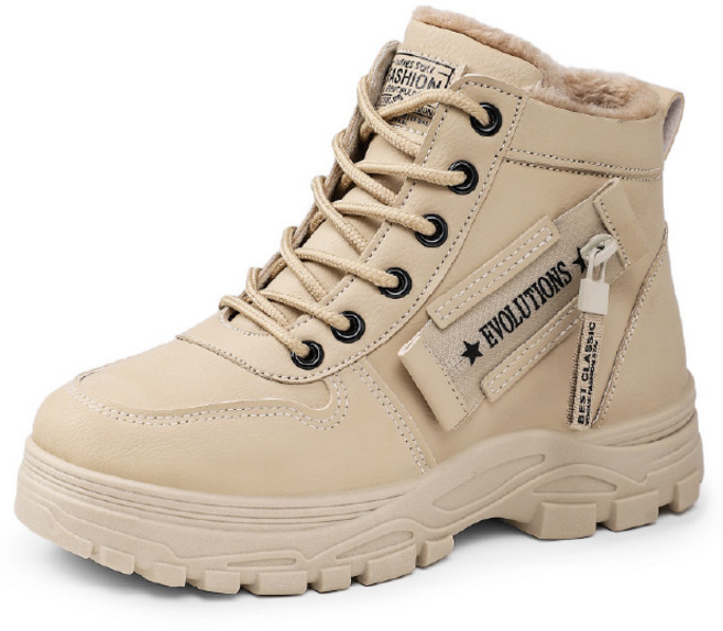 EVOLUTIONS 高筒拉鍊女靴