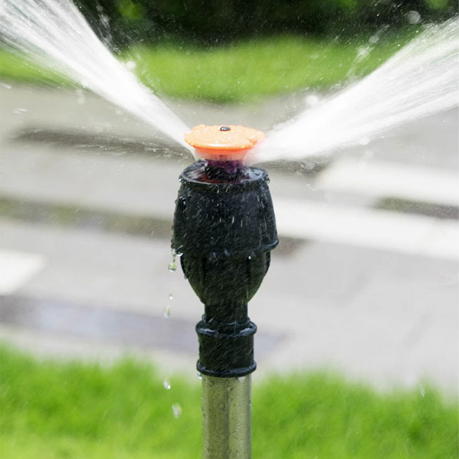 HK sell 스핀수 스프링클러 360도 자동 회전 강력 분사, 양방향형, 1개