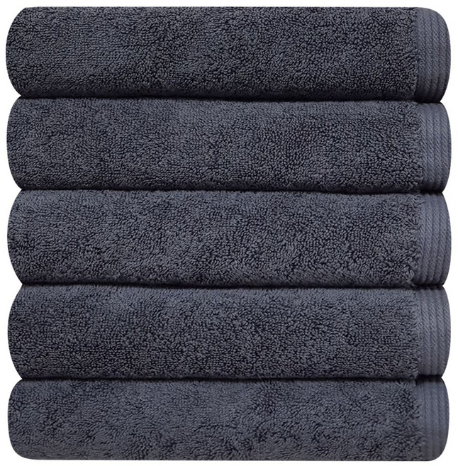 다주타올 호텔수건 150g, 챠콜그레이, 5개