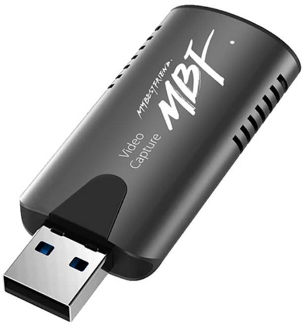 [MBF]엠비에프 HDMI USB2.0 캡쳐보드 젠더 [MBF-UHCP-G]