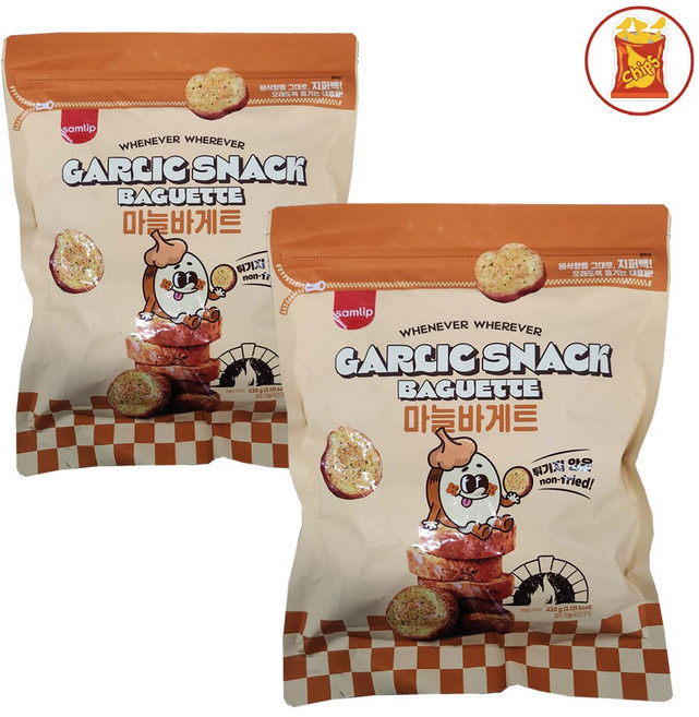 트레이더스 삼립 마늘 바게트, 2개, 420g