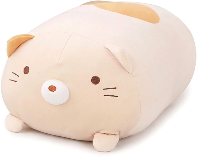 엘에이스 안고자는 롱쿠션 대형 파란뚱이 냥뚱이 모찌 애착인형 바디필로우형, 뚱냥이