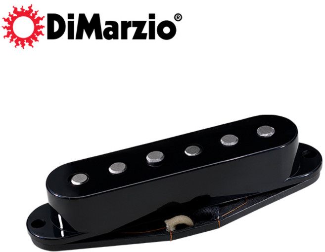 디마지오 DiMarzio DP175 True Velvet Neck (Black), 1개, DP175BK