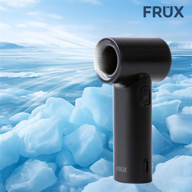 디큐브 프럭스 M 무선 미니 선풍기 초강력 쿨링 송풍기 캠핑 차량 책상용 가정용, 애쉬블랙