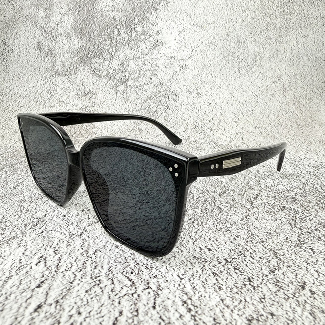 남자 여자 블랙 선글라스 뿔테 사각 운전용 자외선차단 고급케이스 포함