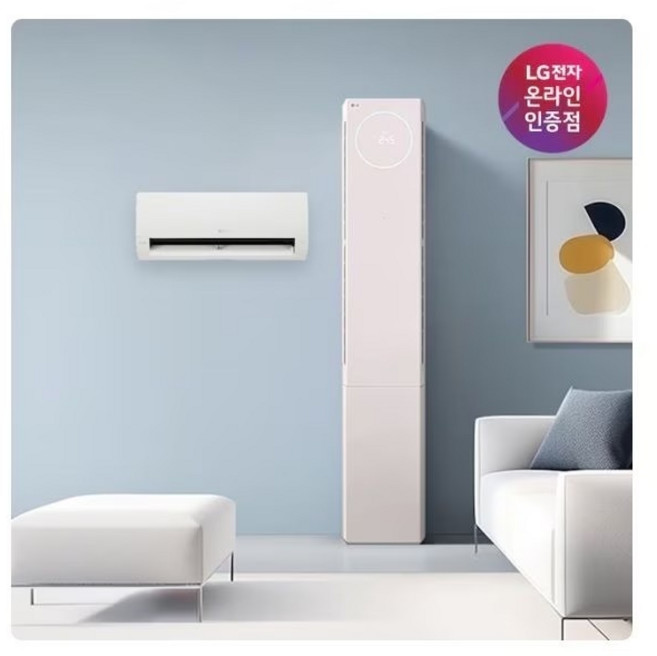 (LG전자) WHISEN(휘센) 오브제컬렉션 뷰Ⅱ 2IN1 FQ17FU1BM2 (기본설치포함/실외기포함/일반배관/수도권충청강원경상), 일반배관형
