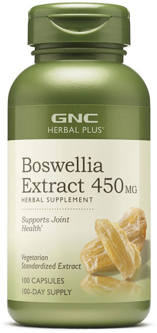 GNC 健安喜 HERBAL PLUS 乳香萃取膠囊 450mg, 100顆, 1罐