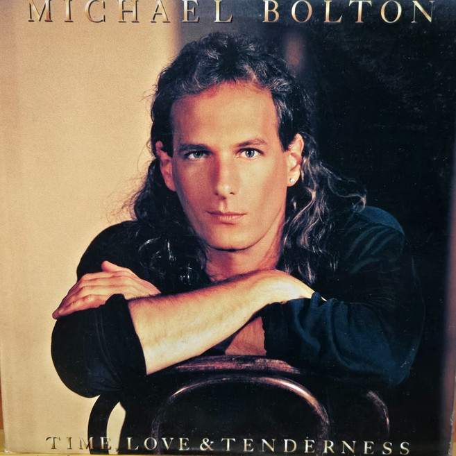 1-637. LP음반 . MICHAEL BOLTON (TIME. LOVE . TENDERNESS) .가요 팝 클래식 라이센스 중고음반