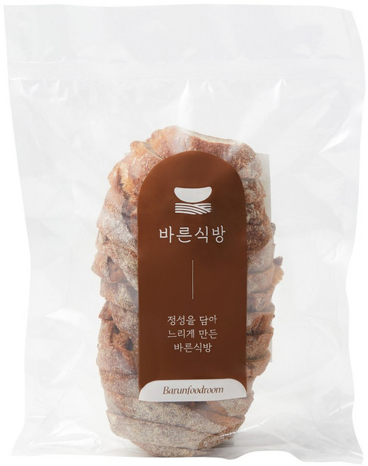 바른식방 무화과 호두 깜빠뉴 (유기농 통밀 100%) 건강빵, 600g, 1개