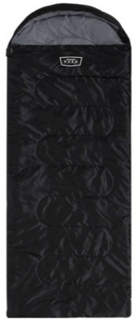 빈슨메시프 레아 머미형 캠핑 침낭, BLACK, 2개