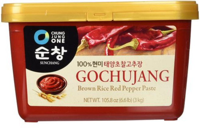청정원 순창 고추장 - 고추장 (6.6파운드) (3kg) Chung Jung One Sunchang Gochujang - Red Pepper Paste (6.6lbs) (3kg), 1개, 3kg