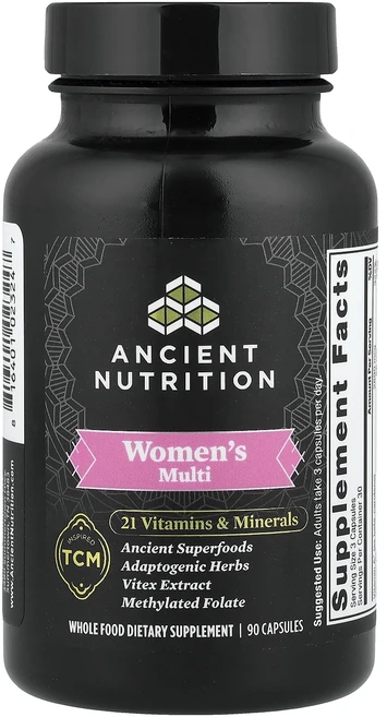 정말좋습니다 Ancient Nutrition 여성용 멀티 캡슐 90정 빠르게배송해드릴게요, 1개 - 쿠팡