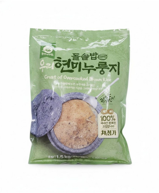 농부의선물 돌솥밥 현미 누룽지, 4개, 1.5kg