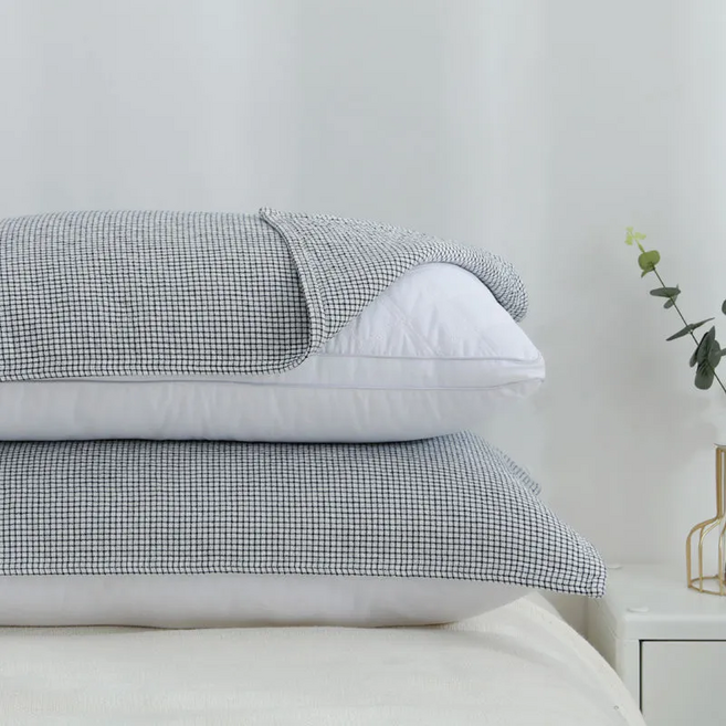 소리프 진드기차단 항균 순면 밴딩 베개커버 부드러움 통기성 2P