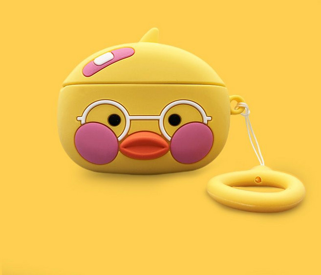 비츠 스튜디오 버즈+ 케이스 Beats Studio Buds + Apple 보호 커버 호환, 안경 오리, 1개