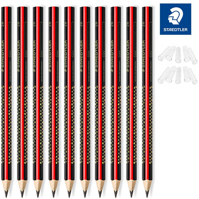 스테들러 점보 1285 연필 2B, 10개