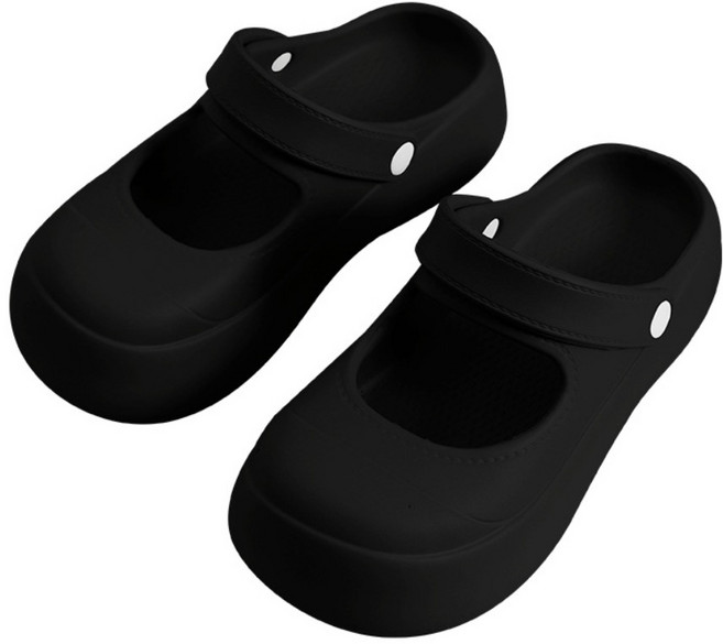 캐주얼 실내 두꺼운 플랫폼 슬리퍼 패션 안티 슬립 커버 부드러운 단독 슬라이드 샌들 여성