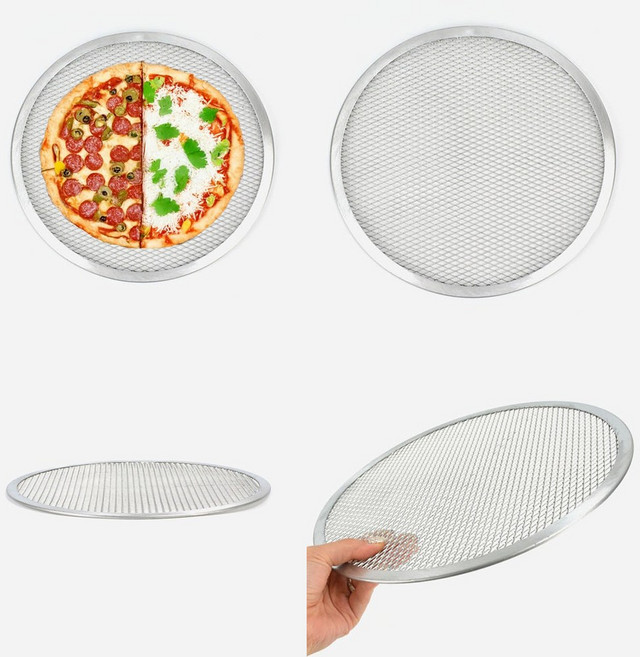 딸기마을 피자팬 14in 35.5cm 업소용오븐팬