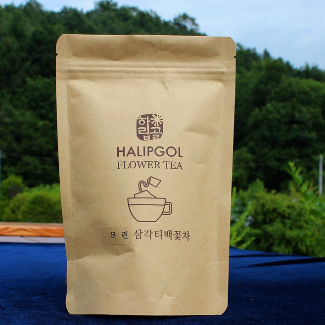 목련꽃차 삼각티백 코목시원 국내산 간편꽃차, 400mg, 20개입, 1개