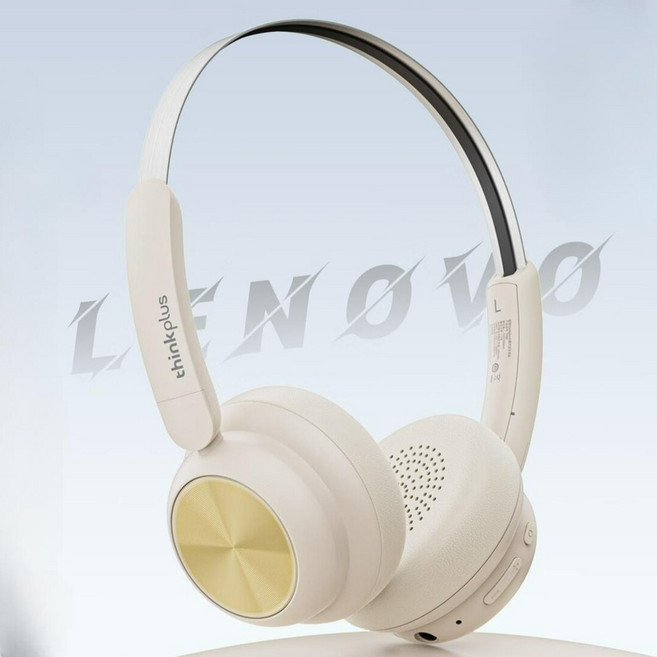 고음질 레트로 무선 헤드폰 여성용 헤드셋 블루투스 5.4 하이파이, 무선 헤드셋, 화이트