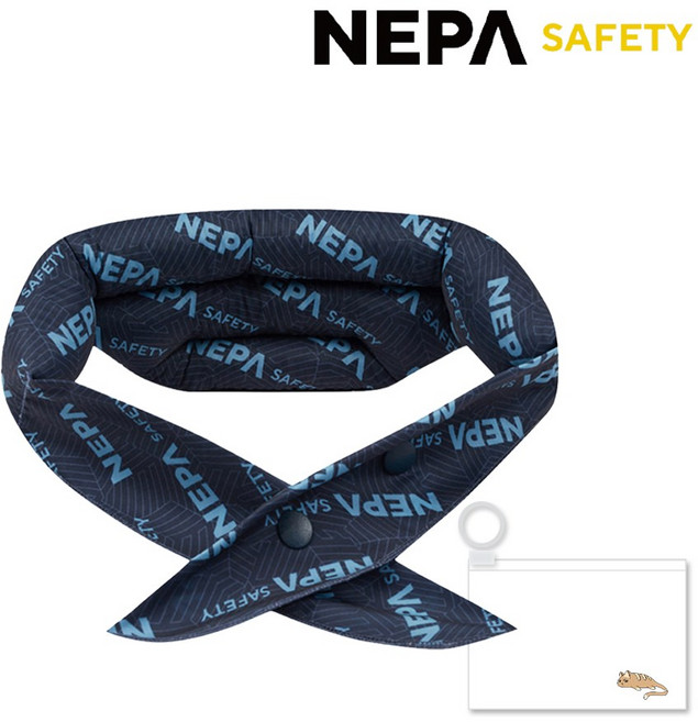 네파 프레시 쿨스카프 아이스 넥쿨러, 네이비, 1세트