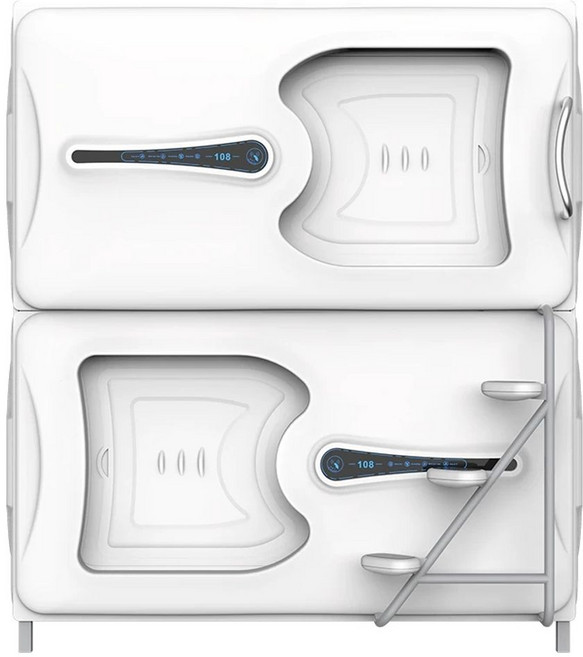 스페이스침대 수면 캡슐침대 방음 캡슐룸 수면실, F. 궁극 버전  M862A 수평 캐빈 더블