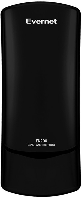 에버넷 디지털 도어락 보조키 비밀번호 슬라이드 커버타입 도어락 자가설치 EN200 블랙, 고객직접설치, EN200 검정