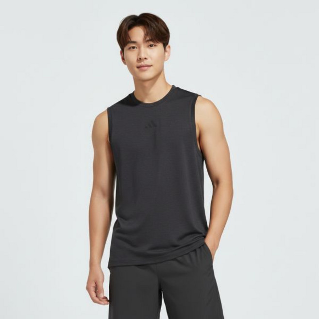 아디다스 D4T 프라임 3-스트라이프 탱크 탑 KD0373
