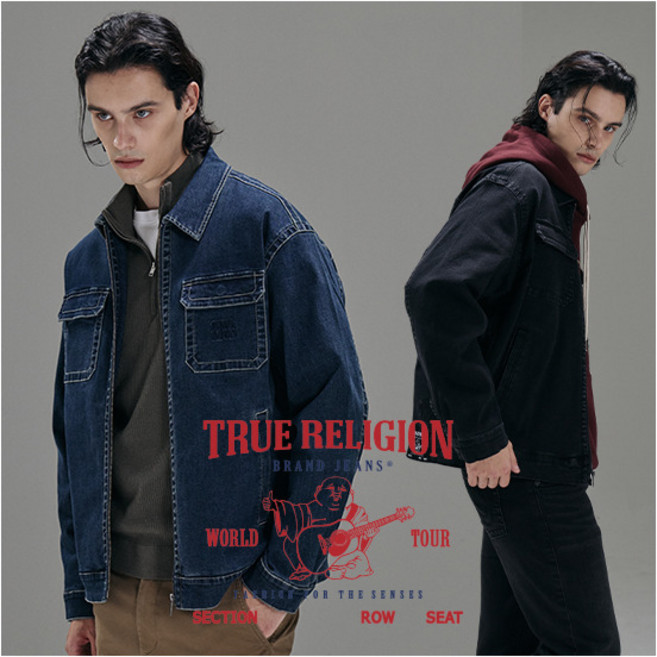 [트루릴리전] () 25FW 남성 NEW 액티브 데님 자켓