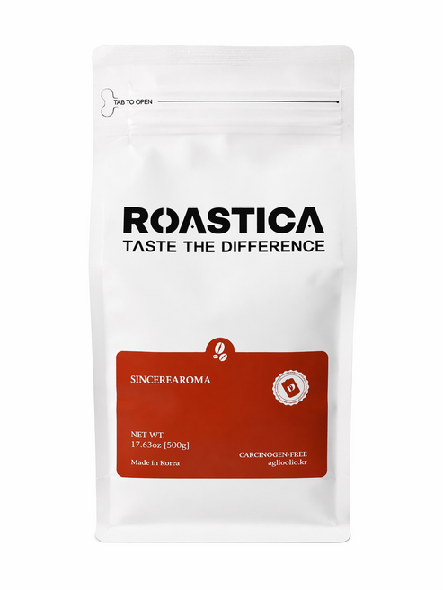 진애로마 블렌드 원두 분쇄 커피 고소 바디감 진한, 1개, 500g, 핸드드립