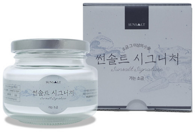 썬솔트 국내산 명품 용융 소금 가는 입자 미FDA 승인 순도 99.9% 사은품 증정, 1개, 200g