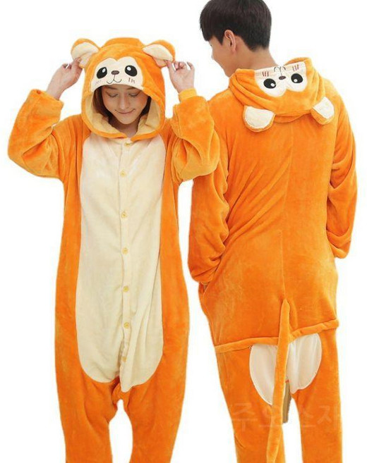 원숭이잠옷 동물잠옷 캐릭터 귀여운 의상 사계절 파자마