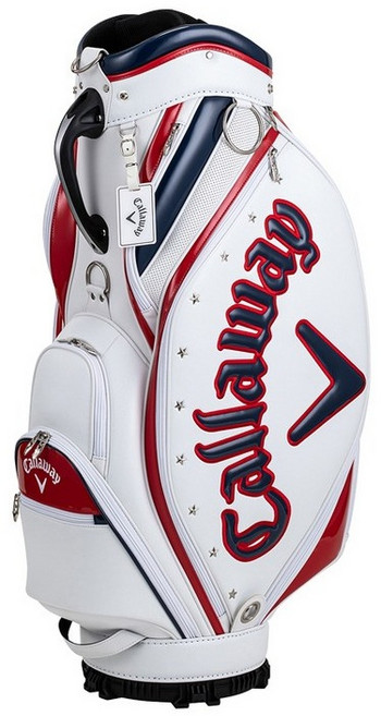 캘러웨이 CG 스타 남성 캐디백 내구성 강화 가벼운 경량 남자 골프백, 화이트네이비