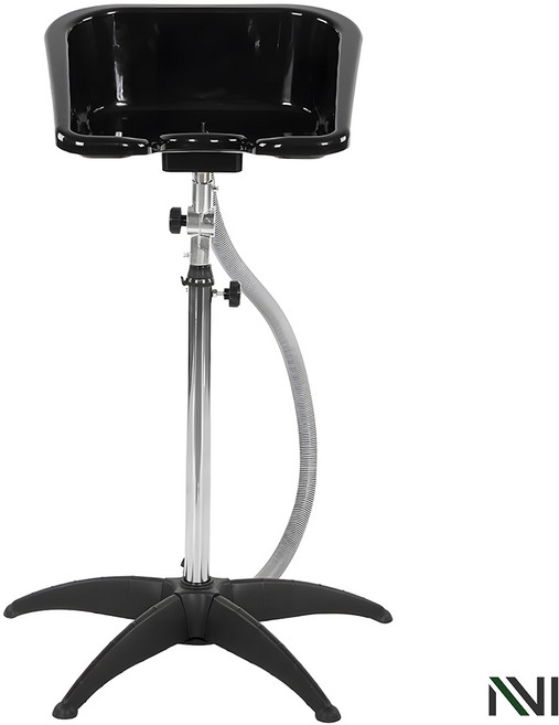 이동식 샴푸대 환자 머리감기 미용실 세발기 목욕 리프트, 1개, 블랙