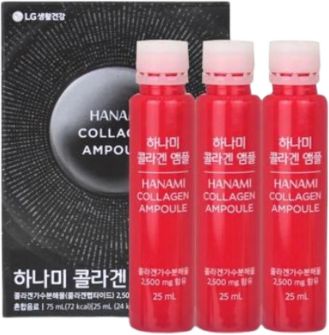 생활정원 하나미 콜라켄 앰플 28일분 오늘출발, 700ml, 1개 - 쿠팡