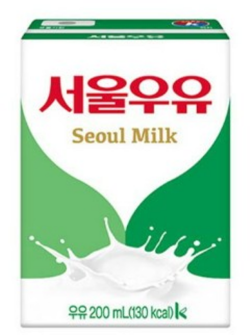 서울우유 멸균 흰우유, 200ml, 6개