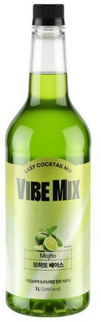메가커피 바이브믹스 모히또 베이스, 1L