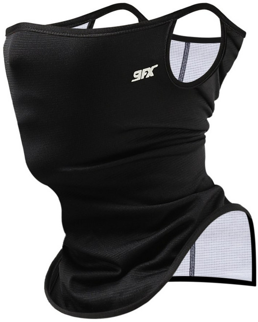 나인에프엑스 썸머테크 넥커버 넥게이터, 블랙, 1개