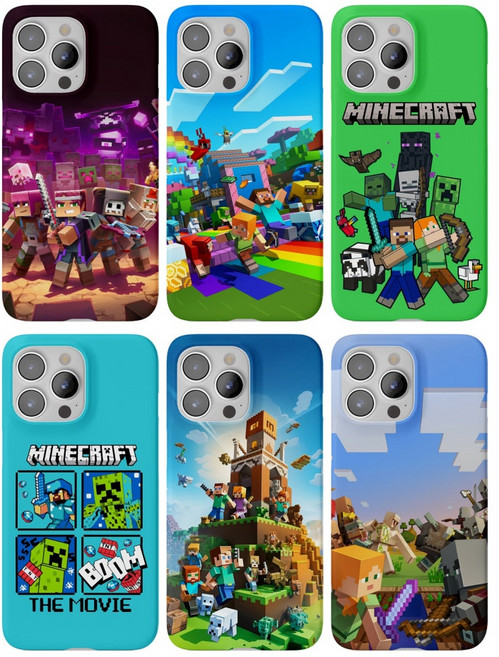 마인크래프트 케이스 AT-M130 AT-M150 시나모롤폰 포켓몬폰2 포켓몬폰3 잼폰2 잼폰3 마이브키즈폰