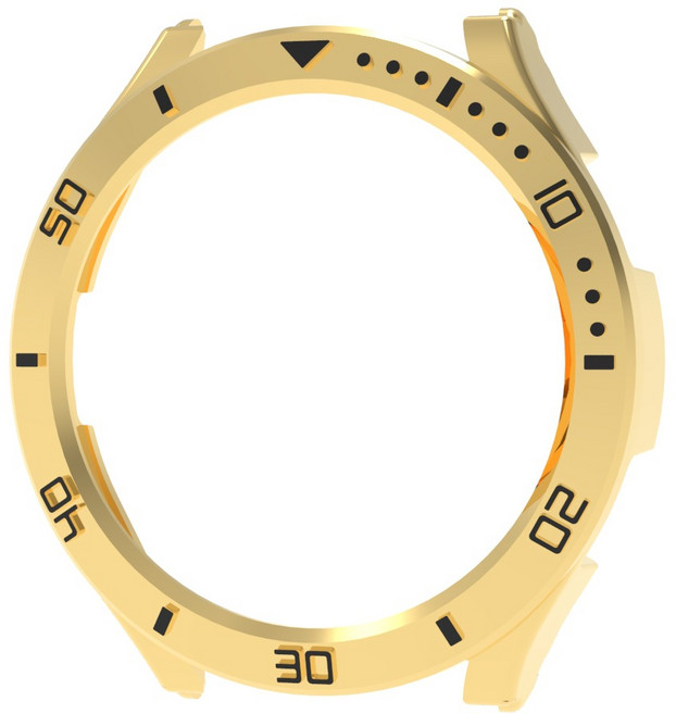 포유 갤럭시워치5 4 베젤링 스타일링 케이스 40mm 44mm, 갤럭시워치 베젤케이스(40mm), 골드