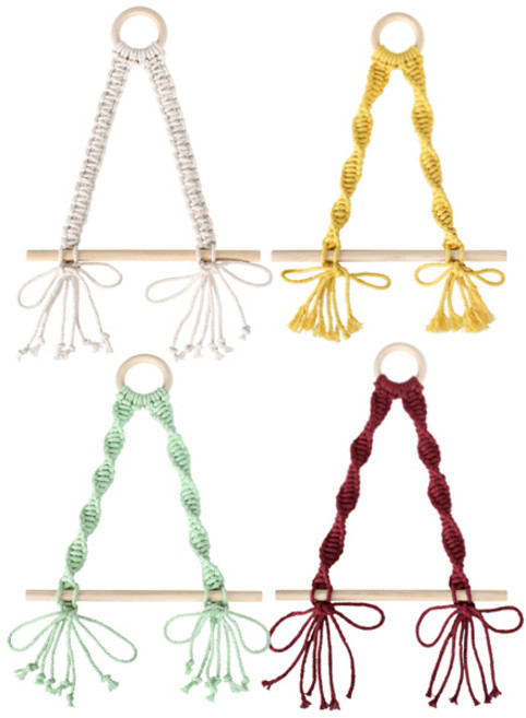 마크라메 휴지걸이 만들기 / 마크라메DIY, 민트, 1개