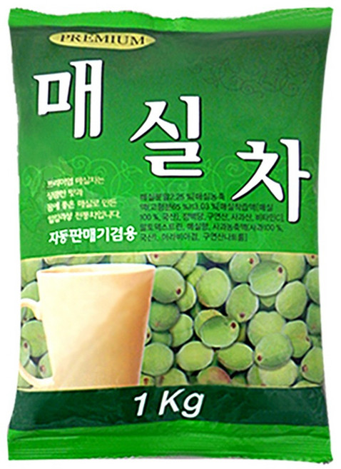 기타 [대호식품]대호프리미엄매실차1kgx6봉, 1kg, 1개입, 6개