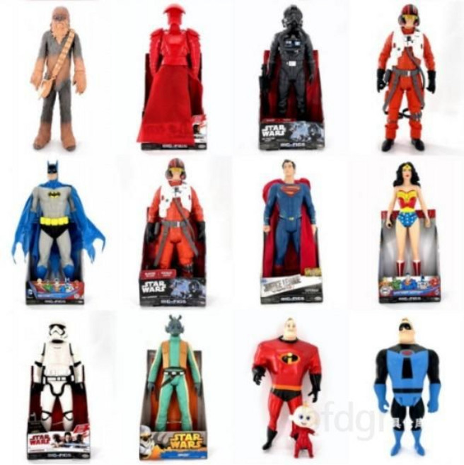 스타워즈 관절 피규어 수집용 액션 인형 20대 30대 남성 선물 데드풀 영화 캐릭터 모델 조인트 가동 인체 피규어 키덜트 장난감, E_보다 메르윈 상자, 1개