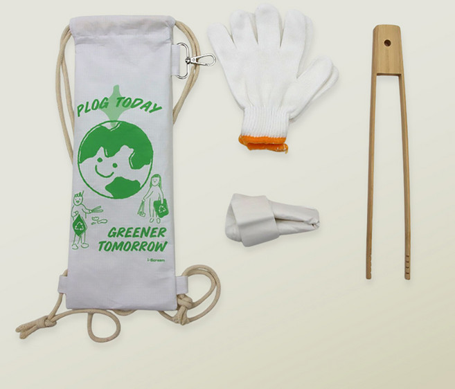 민화샵 플로깅 환경 키트, 1세트, 장갑 S 10081493A