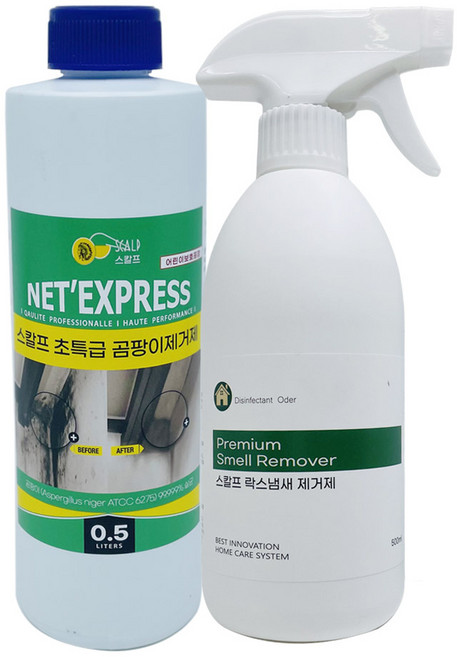 스칼프 곰팡이제거제 냄새중화제 2종 500ml, 1개