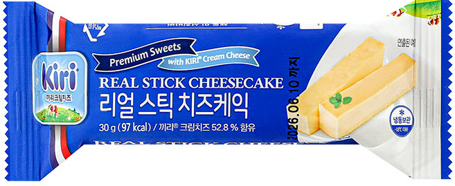 [끼리] 리얼스틱 치즈케익 30g 플레인 1개