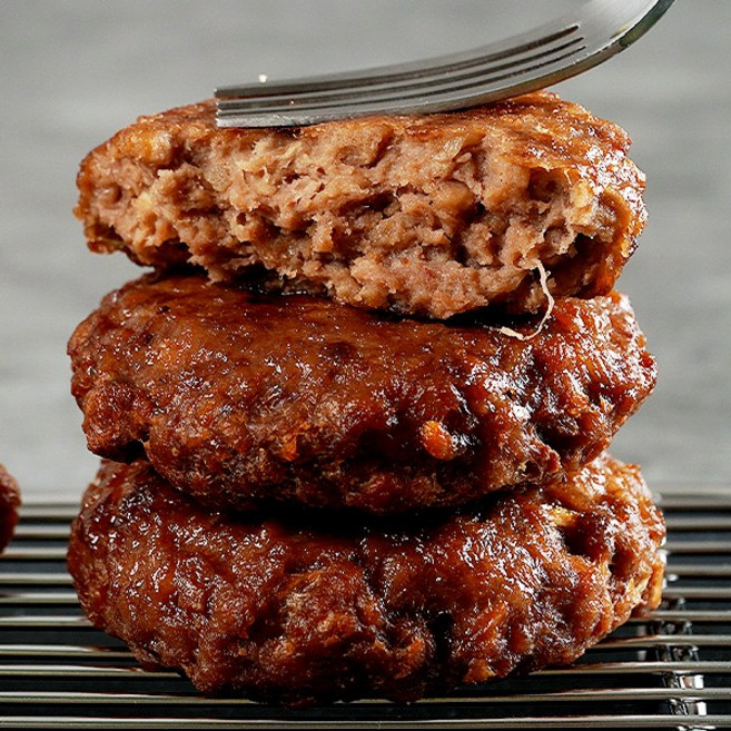 삼양 더블함박스테이크 1kgx2팩, 1kg, 2개