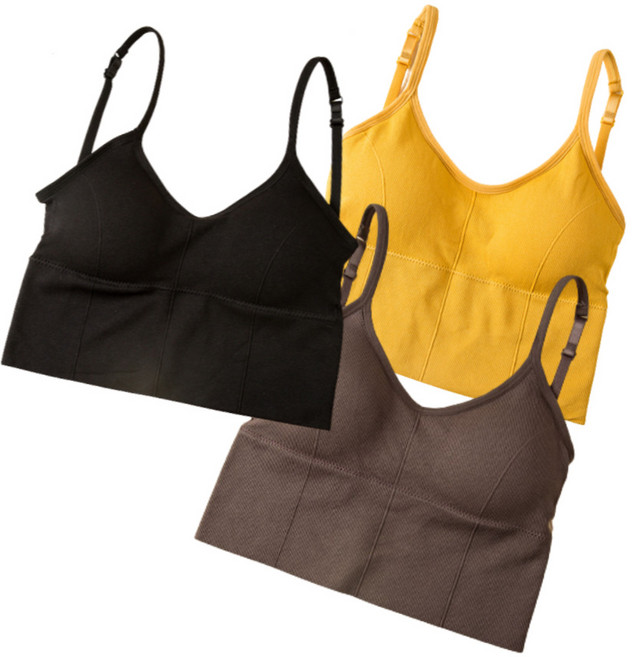 에이프릴랩스 컴포트 백리스 브래지어 브라렛 브라탑 3종세트