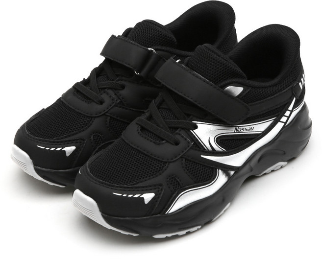 낫소 신고벗기 편한 바로인 버스트 키즈 운동화(블랙)