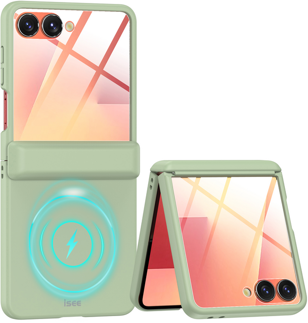 아이시(isee) Z폴드7 카메라 무간섭 / Z플립7 힌지보조 맥세이프 일체형 액정보호 케이스